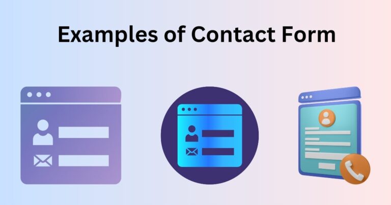 Examples of CSS Contact Form