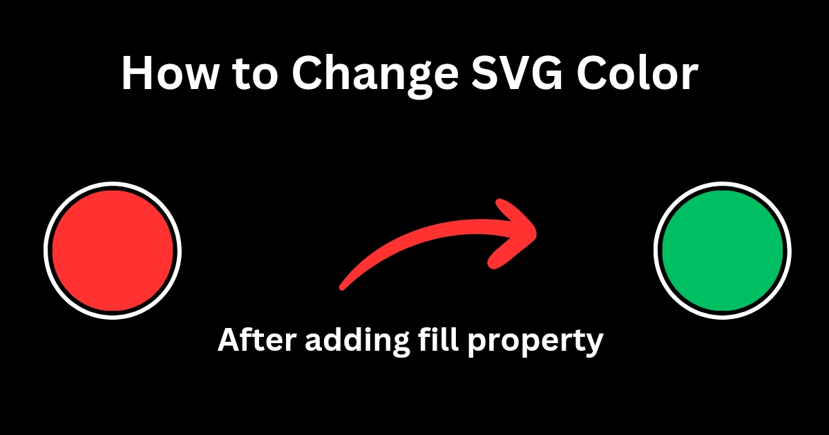 How to Change SVG Color