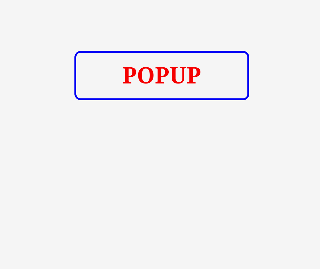 Open popup window on button click