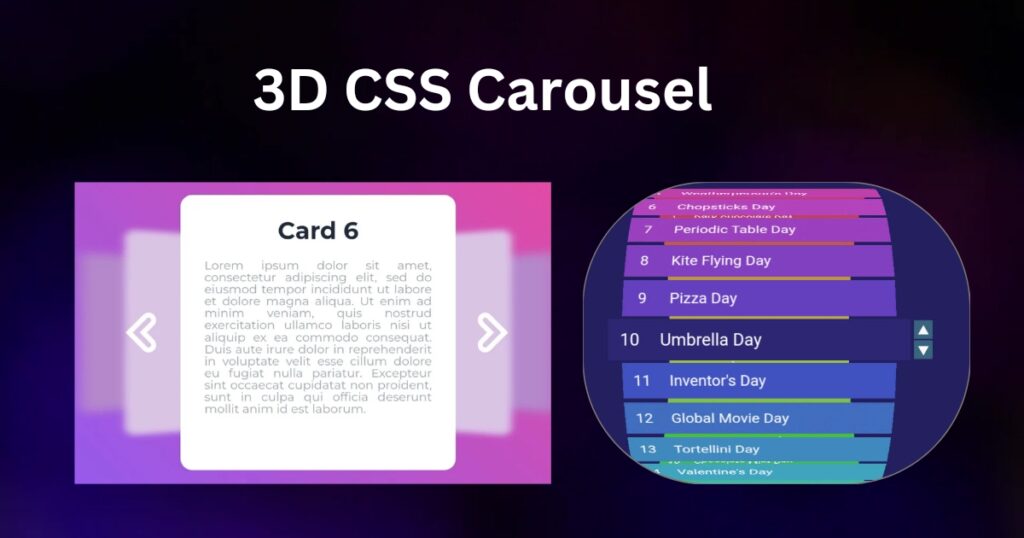 codepen carousel html