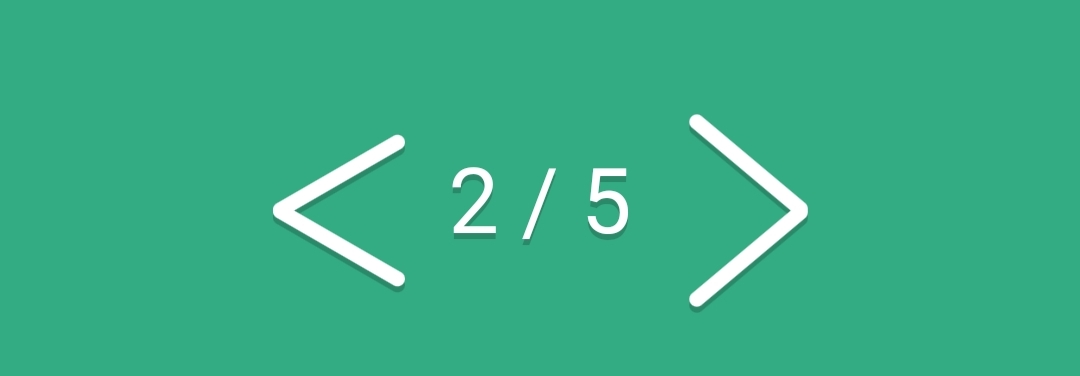 Flexing pagination arrows