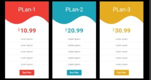 15+ CSS Pricing Tables - ForFrontend