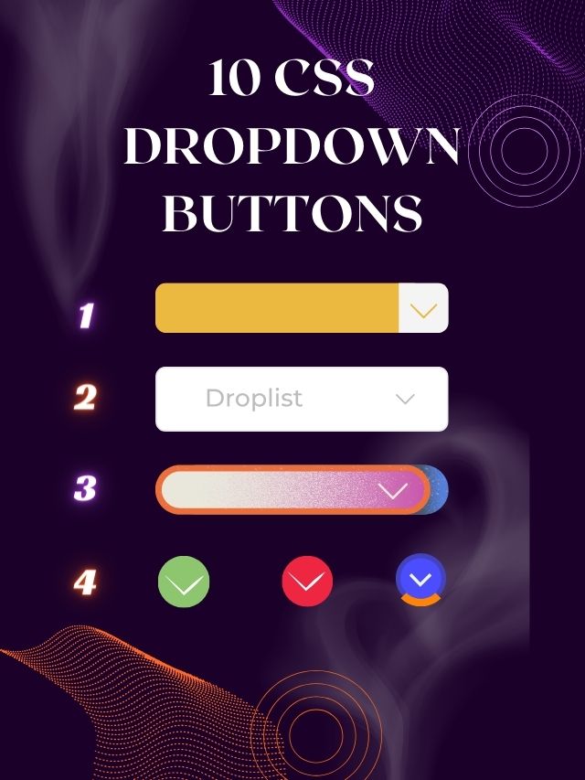10 Unseen CSS Dropdown Button Styles That Will Amaze You
