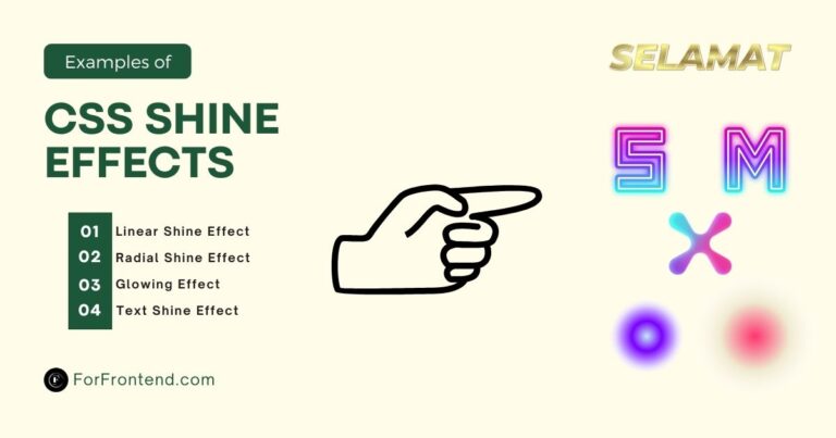 Examples of CSS Shine Effects