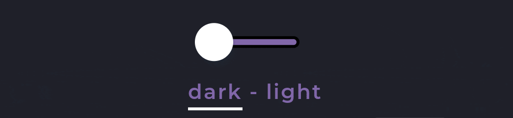 Dark & Light Switch