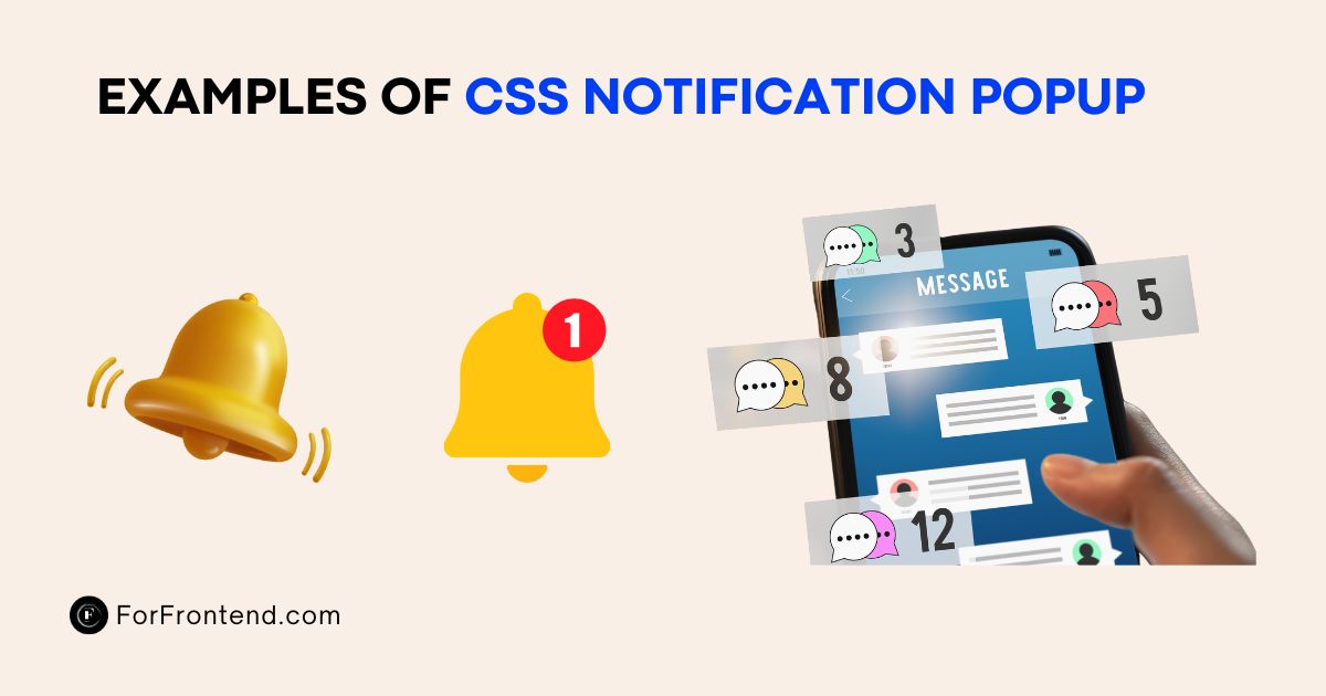 Examples of CSS Notification Popup