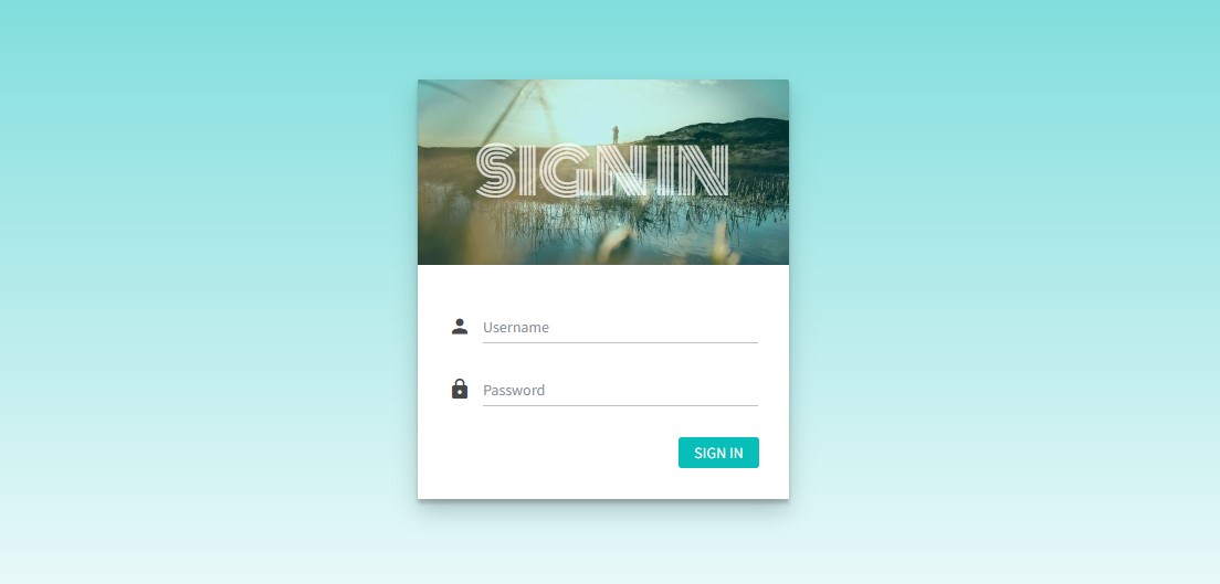 Simple Login Form