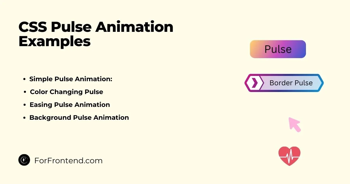 CSS Pulse Animations